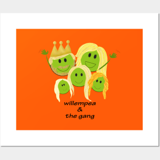 willempea & the gang Posters and Art